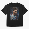 Argentina World Champs Messi Number Oversized T-Shirt Honor the Football Icons of FIFA World Cup 2026 for Fans of Cristiano Ronaldo and England and Germany, Bringing Fan Favorite Moments, National Team Passion, Big Match Drama and Soccer History;