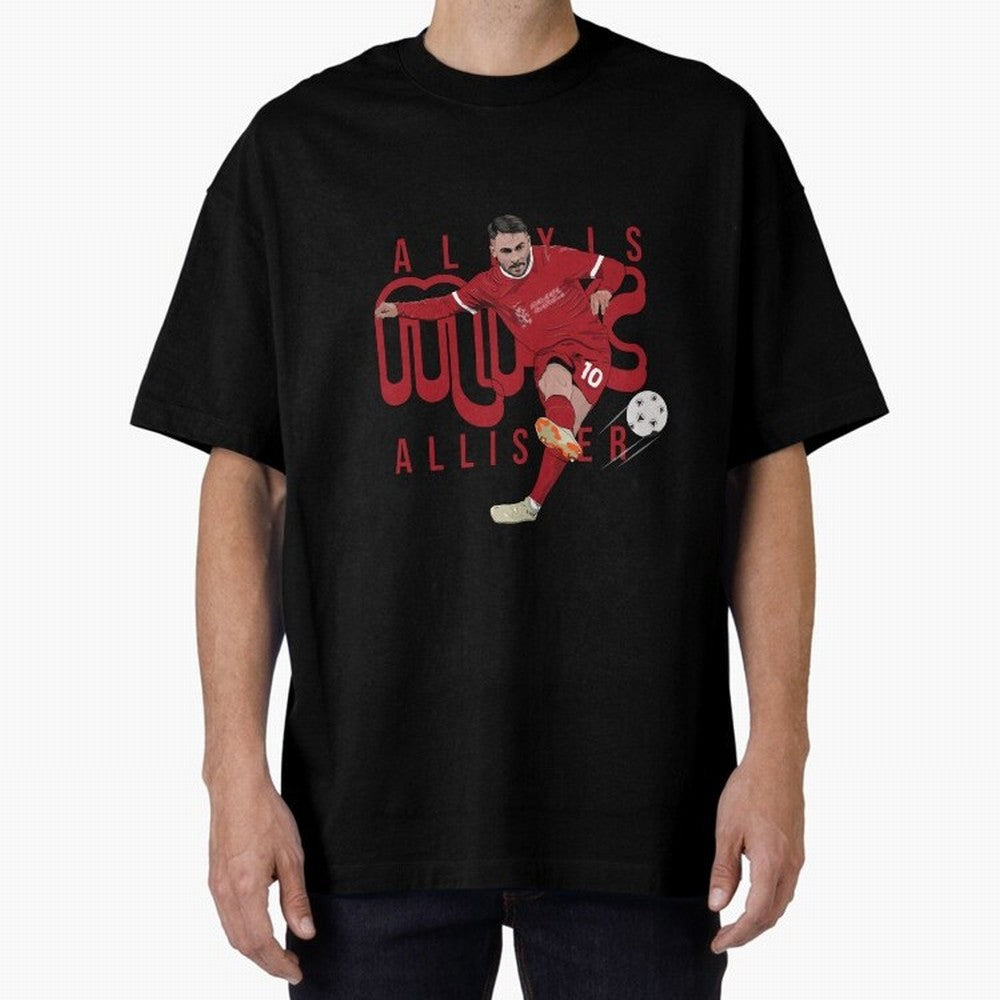 Alexis Mac Allister Liverpool Classic T-Shirt Experience the Global Stage of FIFA World Cup 2026 USA Canada Mexico for Fans of Messi, Neymar and Mbappe and France and Portugal, Bringing Stadium Chants, National Pride, Trophy Dreams and