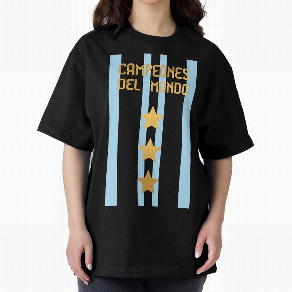Argentina Jersey 3 Stars World Champions Classic T-Shirt Cheer for the FIFA World Cup 2026 Group Stage Journey through Cristiano Ronaldo Highlights, Argentina Pride, Sports Nostalgia, International Competition, Famous Players and Unforgettable