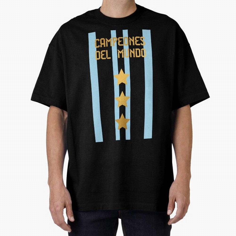 Argentina Jersey 3 Stars World Champions Classic T-Shirt Cheer for the FIFA World Cup 2026 Group Stage Journey through Cristiano Ronaldo Highlights, Argentina Pride, Sports Nostalgia, International Competition, Famous Players and Unforgettable
