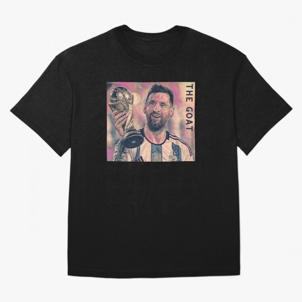 Messi T-Shirt Oversized T-Shirt Celebrate Unforgettable Nights in FIFA World Cup 2026 Spirit, Centered on France, CR7, Championship Spirit, Famous Goals, Roaring Crowds and International Football Unity; Great for Supporters Who Love Legendary