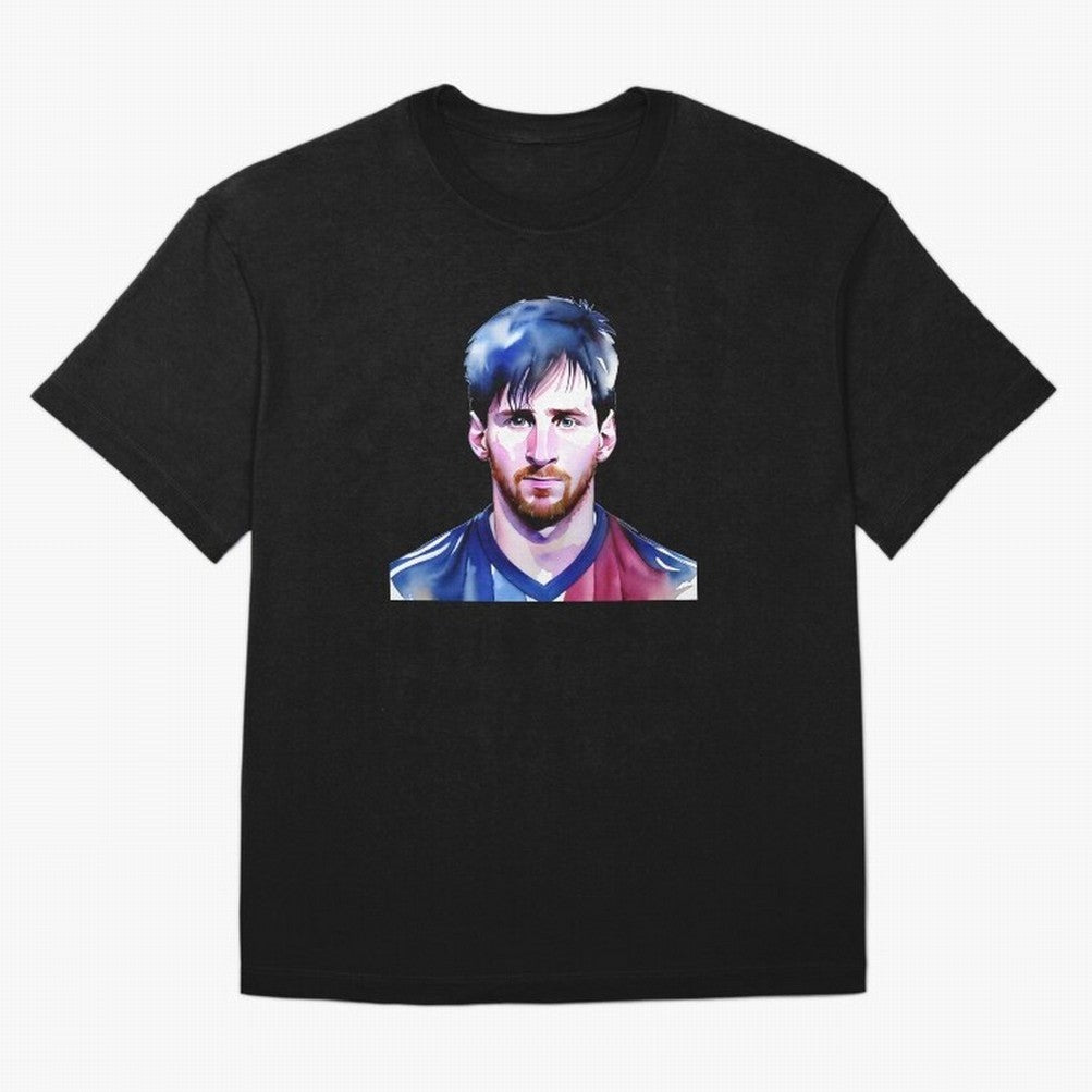 Leo Messi Watercolor | Argentina flag Classic T-Shirt Show Love for Legendary Goals in FIFA World Cup 2026 USA Canada Mexico Featuring Messi, England and Germany Energy, Football Passion, Legendary Performances, Festival Vibes and Supporter