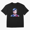 Leo Messi Watercolor | Argentina flag Classic T-Shirt Show Love for Legendary Goals in FIFA World Cup 2026 USA Canada Mexico Featuring Messi, England and Germany Energy, Football Passion, Legendary Performances, Festival Vibes and Supporter