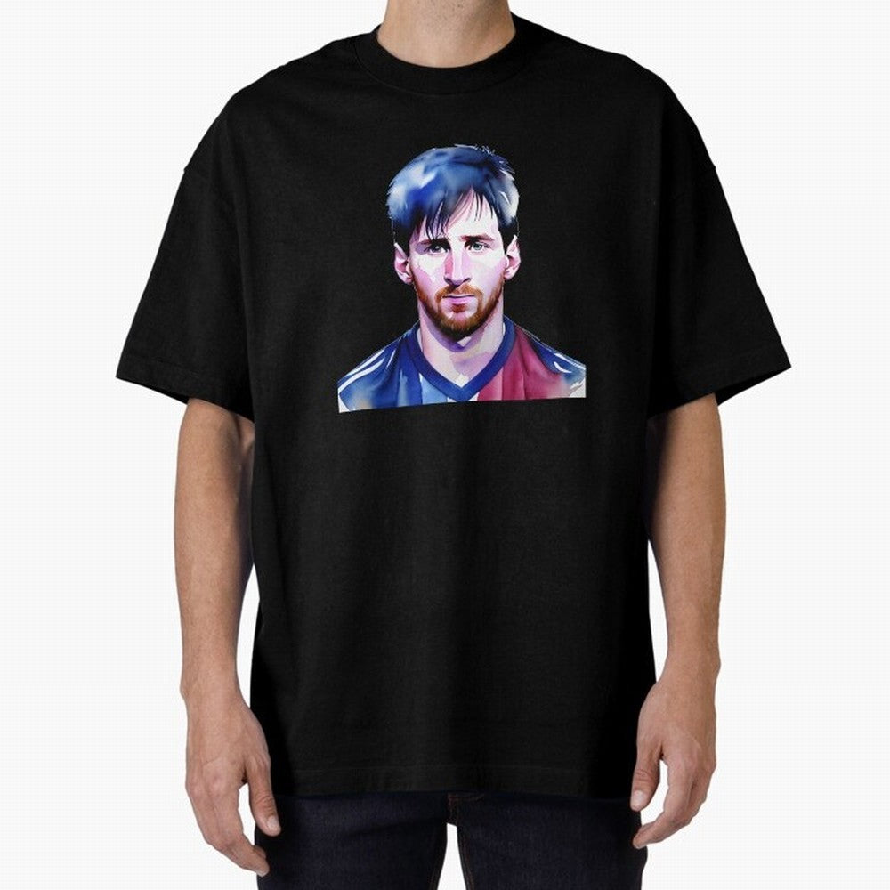 Leo Messi Watercolor | Argentina flag Classic T-Shirt Show Love for Legendary Goals in FIFA World Cup 2026 USA Canada Mexico Featuring Messi, England and Germany Energy, Football Passion, Legendary Performances, Festival Vibes and Supporter