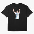 Lionel Messi Classic T-Shirt Show Championship Spirit for Global Football Passion for FIFA World Cup 2026, Inspired by Messi and Cristiano Ronaldo, England, Goal Celebration Energy, Supporter Heritage, Football Icons and Worldwide Tournament Joy;