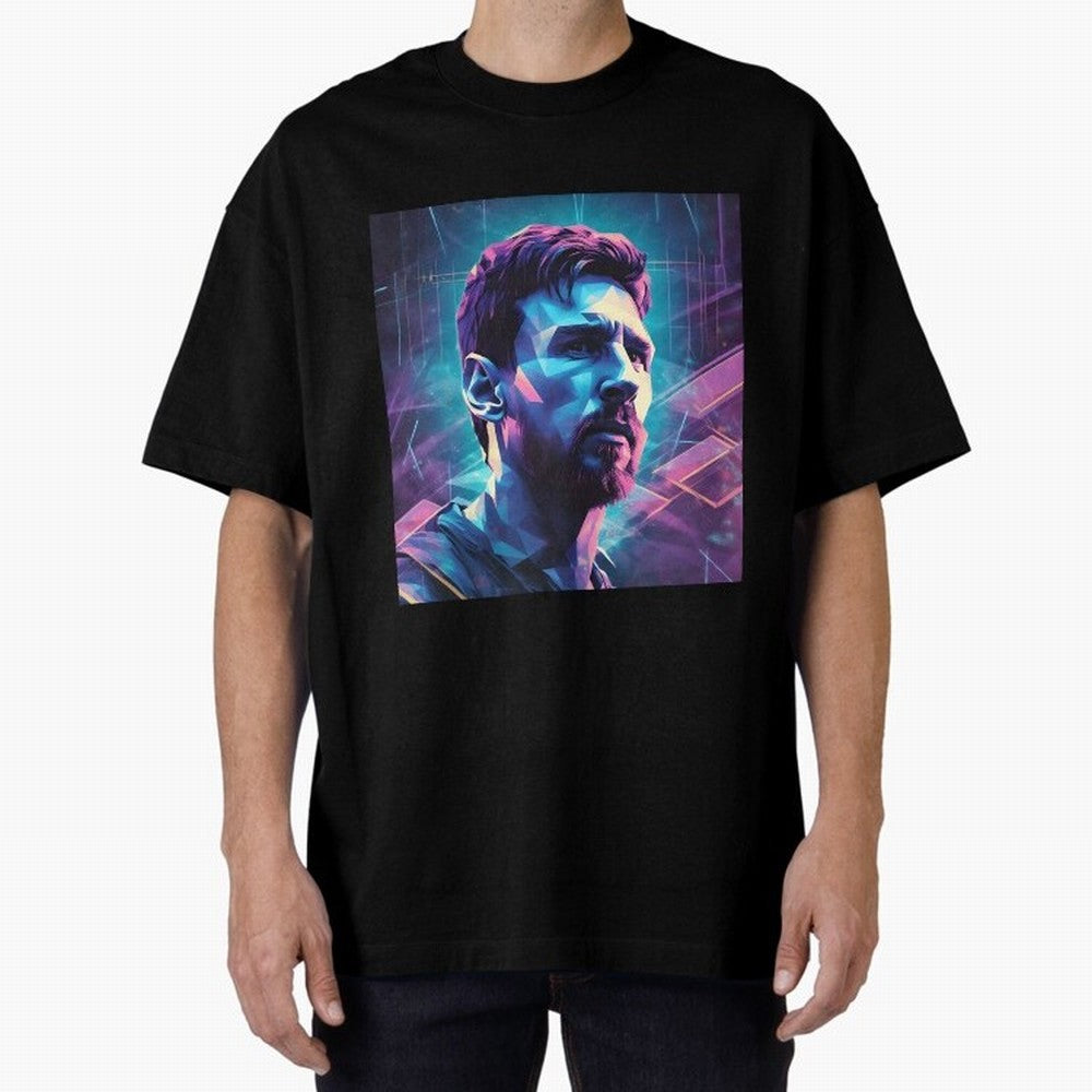 Lionel Messi is going to MLS club Inter Miami Oversized T-Shirt Celebrate National Team Dreams in FIFA World Cup 2026 Group Stage Spirit, Made for Portugal, Spain and Germany, Messi and Cristiano Ronaldo, Championship Spirit, Famous Goals, Roaring