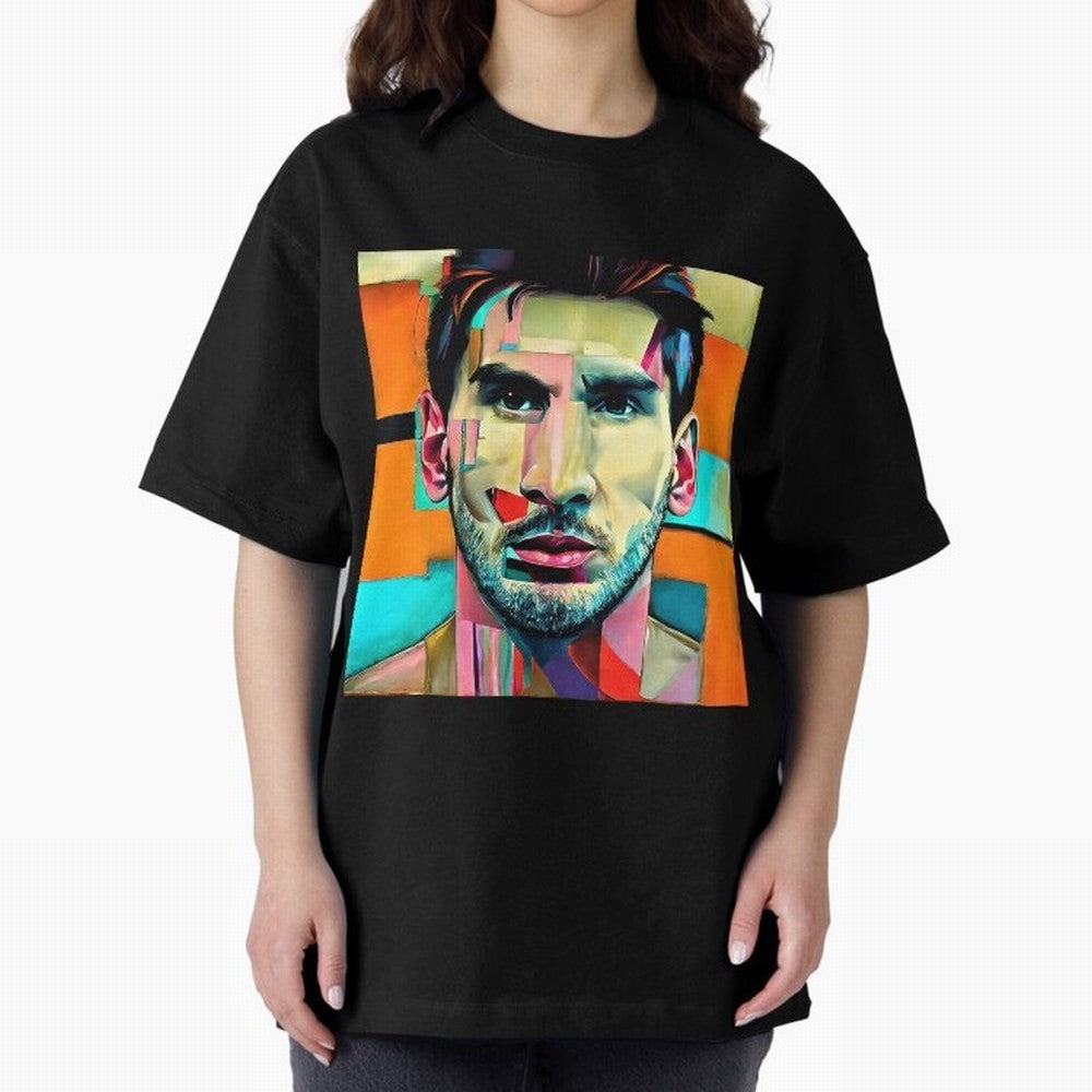 Messi on modern art Classic T-Shirt Join the Global Buzz around FIFA World Cup 2026 Group Stage for Fans of Mbappe and Neymar and Germany, Bringing Global Supporter Spirit, Legendary Goals, National Colors and Tournament Celebration; Perfect for