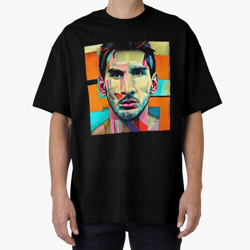 Messi on modern art Classic T-Shirt Join the Global Buzz around FIFA World Cup 2026 Group Stage for Fans of Mbappe and Neymar and Germany, Bringing Global Supporter Spirit, Legendary Goals, National Colors and Tournament Celebration; Perfect for
