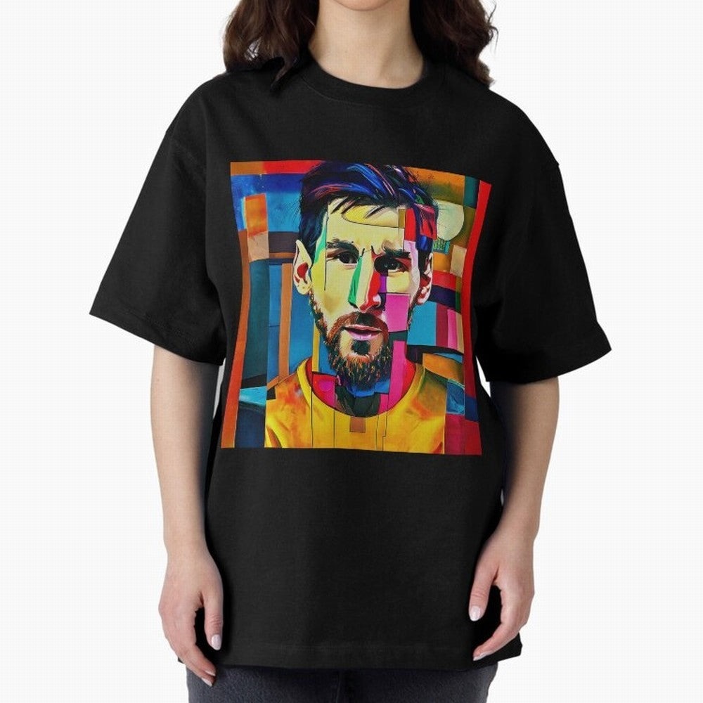 art grafic of Messi Classic T-Shirt Step into Match Day Hype around FIFA World Cup 2026 USA Canada Mexico, Mbappe and Neymar, Brazil, Vintage Soccer Flavor, Modern Football Stars, National Flags and Final Night Emotion; Great for Watch Parties,