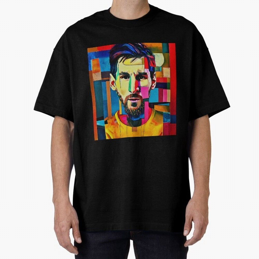 art grafic of Messi Classic T-Shirt Step into Match Day Hype around FIFA World Cup 2026 USA Canada Mexico, Mbappe and Neymar, Brazil, Vintage Soccer Flavor, Modern Football Stars, National Flags and Final Night Emotion; Great for Watch Parties,