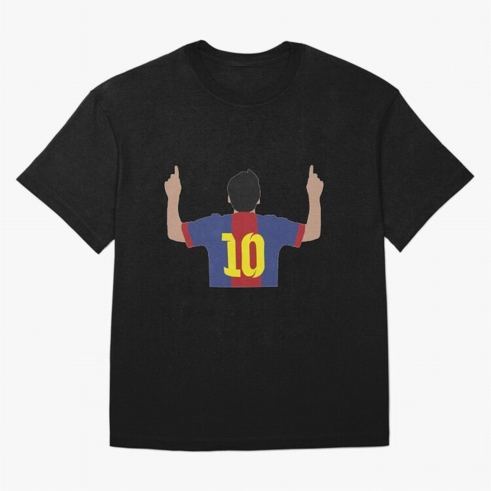 Messi Vector Artwork| Perfect Gift For you and friends Classic T-Shirt Make Every Match About Global Football Passion for FIFA World Cup 2026, Featuring Haaland and Mbappe, Netherlands, Match Day Excitement, Supporter Culture, Golden Goals and