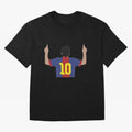 Messi Vector Artwork| Perfect Gift For you and friends Classic T-Shirt Make Every Match About Global Football Passion for FIFA World Cup 2026, Featuring Haaland and Mbappe, Netherlands, Match Day Excitement, Supporter Culture, Golden Goals and