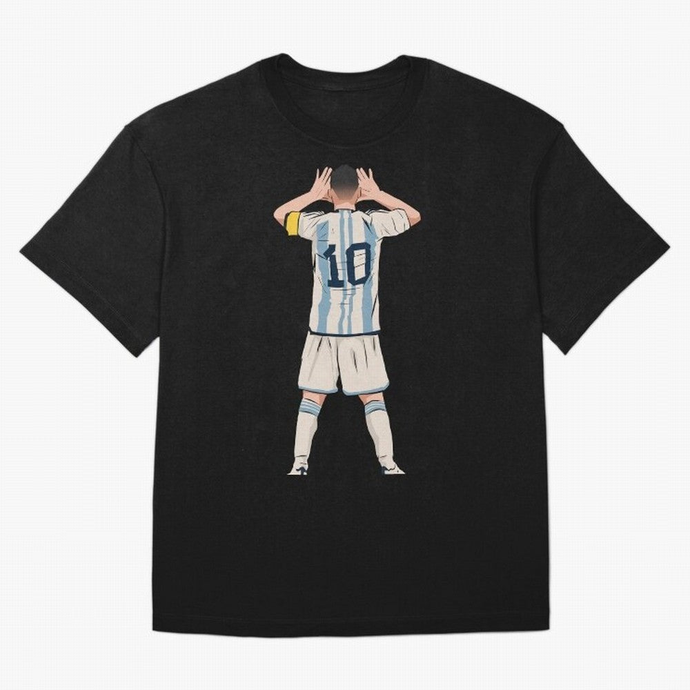 Lionel Messi Oversized T-Shirt Mark the FIFA World Cup 2026 Group Stage Journey through Neymar, Haaland and Cristiano Ronaldo Highlights, Brazil, Portugal and Argentina Pride, Vintage Soccer Flavor, Modern Football Stars, National Flags and Final