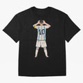 Lionel Messi Oversized T-Shirt Mark the FIFA World Cup 2026 Group Stage Journey through Neymar, Haaland and Cristiano Ronaldo Highlights, Brazil, Portugal and Argentina Pride, Vintage Soccer Flavor, Modern Football Stars, National Flags and Final