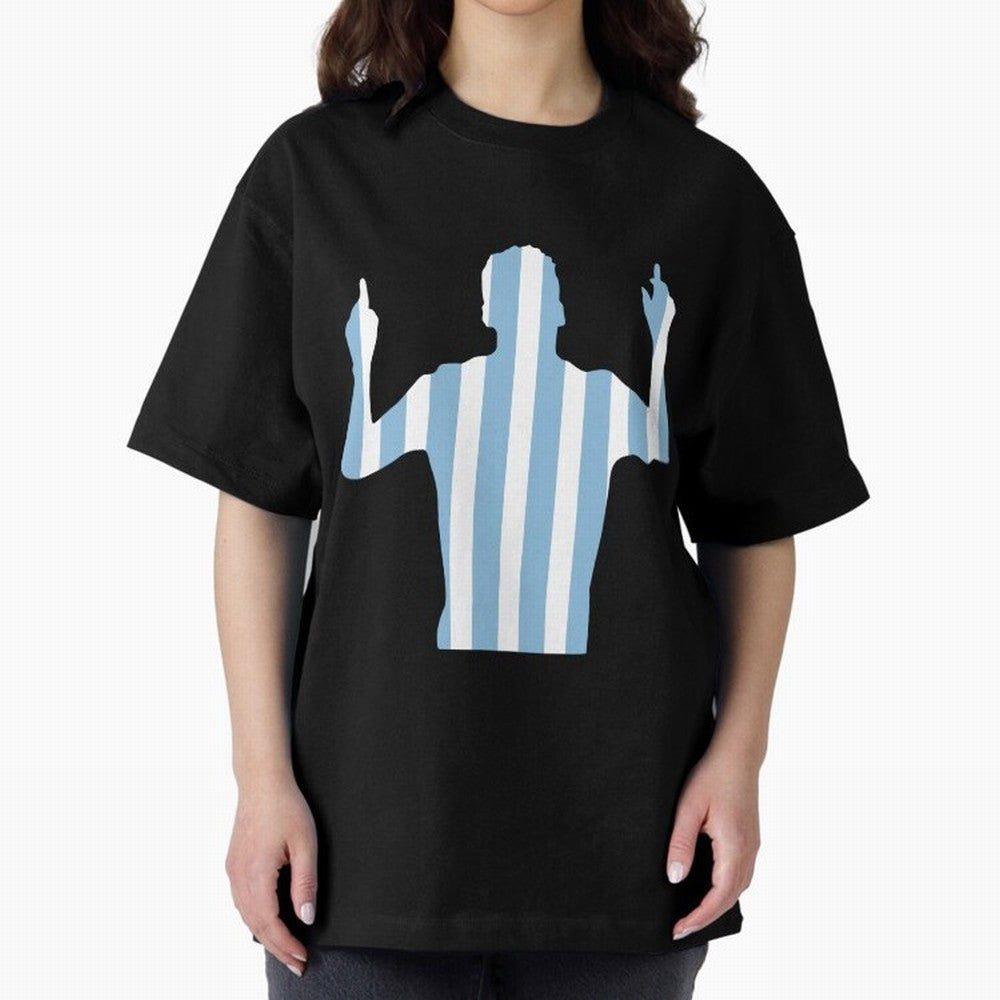 lionel Oversized T-Shirt Back the Journey through FIFA World Cup 2026 USA Canada Mexico for Fans of Messi and Portugal, Spain and Germany, Bringing Sports Nostalgia, International Competition, Famous Players and Unforgettable Victories; Perfect for