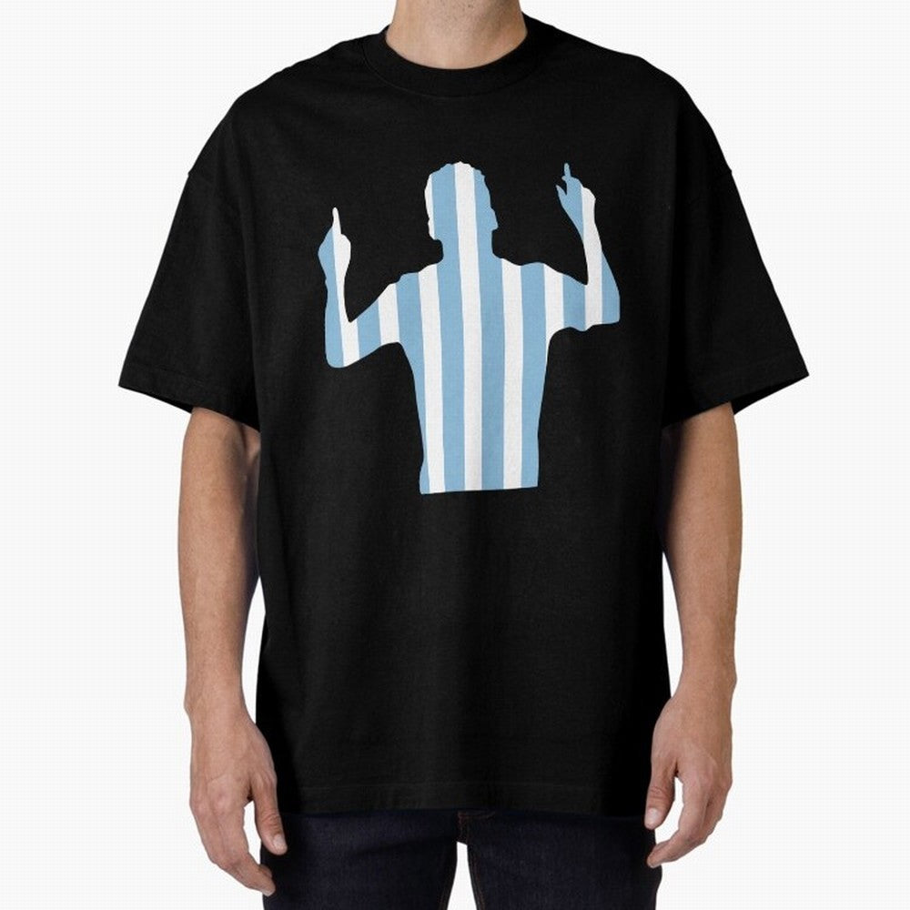 lionel Oversized T-Shirt Back the Journey through FIFA World Cup 2026 USA Canada Mexico for Fans of Messi and Portugal, Spain and Germany, Bringing Sports Nostalgia, International Competition, Famous Players and Unforgettable Victories; Perfect for