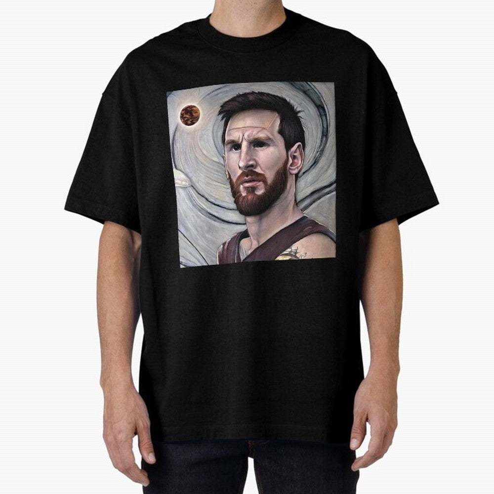 Brown Messi Classic T-Shirt Step into FIFA World Cup 2026 USA Canada Mexico for Fans of Messi and Cristiano Ronaldo and Argentina, France and Brazil, Bringing Vintage Soccer Flavor, Modern Football Stars, National Flags and Final Night Emotion;
