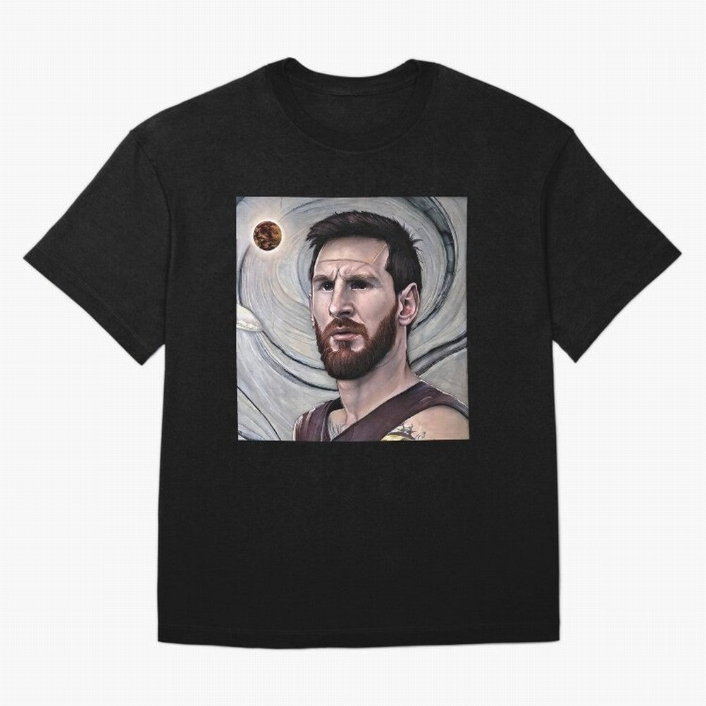 Brown Messi Classic T-Shirt Step into FIFA World Cup 2026 USA Canada Mexico for Fans of Messi and Cristiano Ronaldo and Argentina, France and Brazil, Bringing Vintage Soccer Flavor, Modern Football Stars, National Flags and Final Night Emotion;