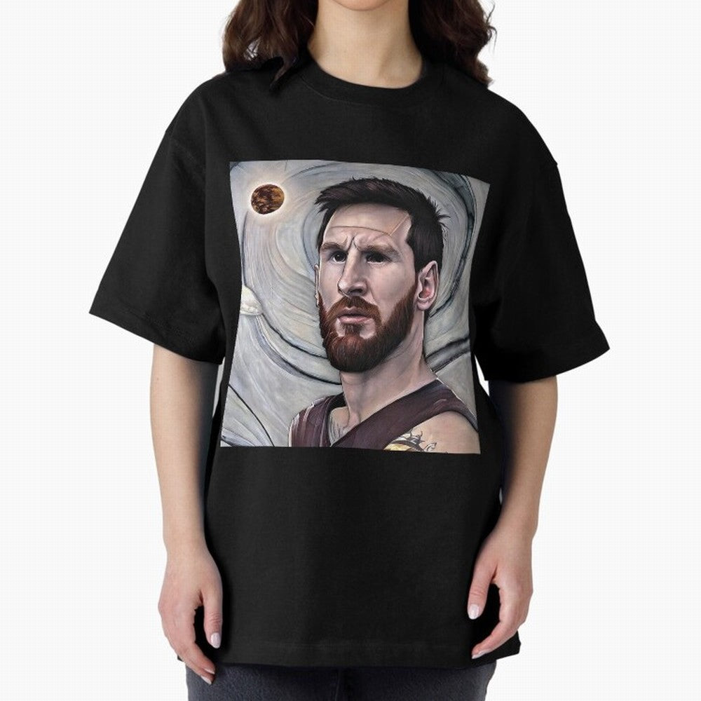 Brown Messi Classic T-Shirt Step into FIFA World Cup 2026 USA Canada Mexico for Fans of Messi and Cristiano Ronaldo and Argentina, France and Brazil, Bringing Vintage Soccer Flavor, Modern Football Stars, National Flags and Final Night Emotion;