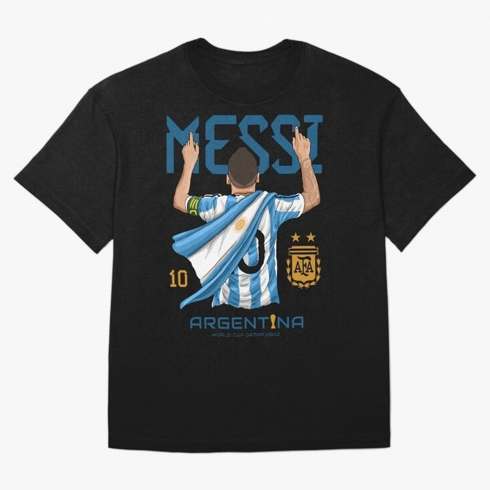 The King Leo Messi Legend Oversized T-Shirt Support Iconic Players in Global Football Passion for FIFA World Cup 2026, Driven by CR7, France and Portugal, Champion Mindset, Group Stage Buzz, Knockout Tension and Passionate Fan Culture; Perfect for