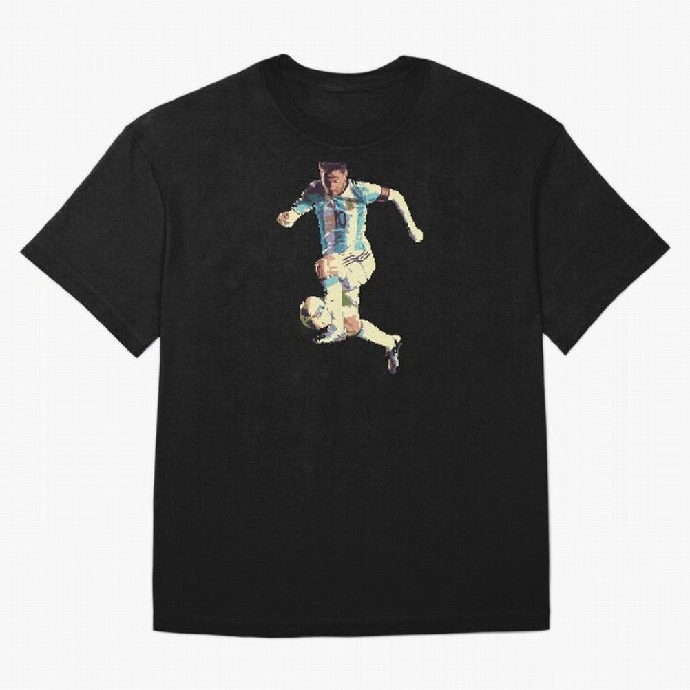 Lionel Messi Oversized T-Shirt Capture Stadium Memories from FIFA World Cup 2026 for Fans of Haaland and Mbappe and England, France and Netherlands, Bringing Tournament Hype, Historic Matchups, Family Viewing Parties and Global Sports Pride; Great