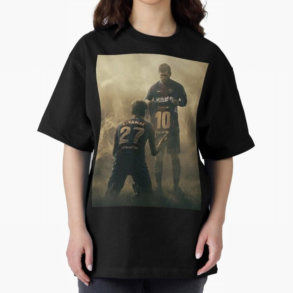 messi giving kamin yamal his shirt iconic design Classic T-Shirt Show Fan Pride Across FIFA World Cup 2026 Group Stage Spirit, Driven by Brazil, Messi, Neymar and Mbappe, Tournament Hype, Historic Matchups, Family Viewing Parties and Global Sports
