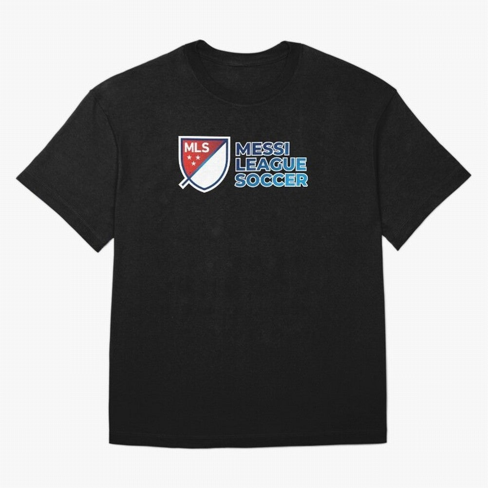 MLS Messi League Soccer Oversized T-Shirt Support the Legends of FIFA World Cup 2026 Group Stage Spirit, Connected to Spain, Haaland and Mbappe, Stadium Memories, Football Loyalty, International Chants and Championship Tradition; Ideal for Fans Who