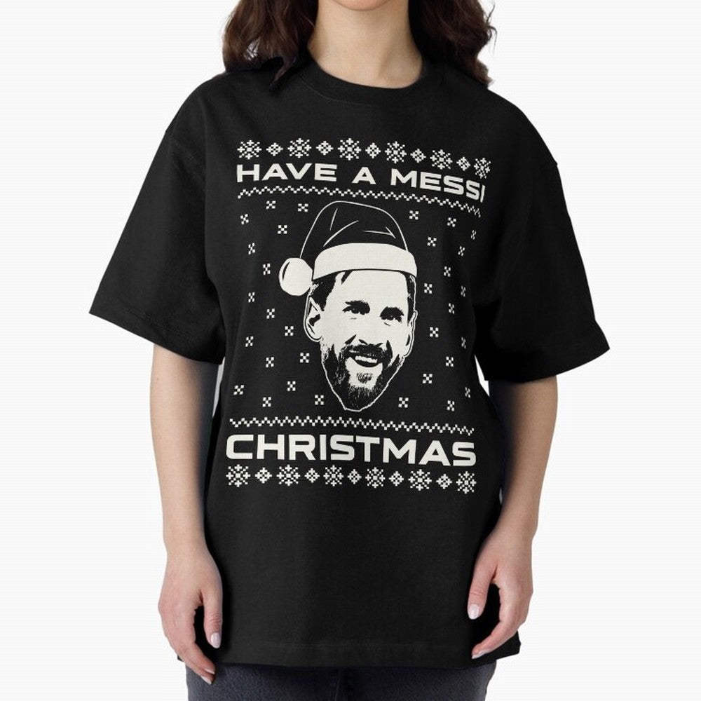 Lionel Messi Christmas Classic T-Shirt Celebrate Soccer Greatness during Match Day Hype around FIFA World Cup 2026 USA Canada Mexico, Messi and Cristiano Ronaldo, Argentina, Sports Nostalgia, International Competition, Famous Players and