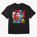 digital image of Messi Oversized T-Shirt Showcase FIFA World Cup 2026 USA Canada Mexico for Fans of Messi, Neymar and Mbappe and England and Germany, Bringing Soccer Culture, Superstar Moments, National Team Dreams and Competitive Fire; Created for
