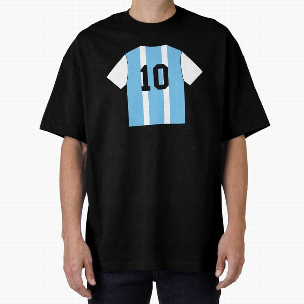 Messi, GOAT, Soccer, GOAL Oversized T-Shirt Capture Match Day Hype around FIFA World Cup 2026, Cristiano Ronaldo, Haaland and CR7, Argentina and Brazil, Retro Football Energy, Iconic Rivalries, Trophy Chase Drama and Stadium Atmosphere; Ideal for