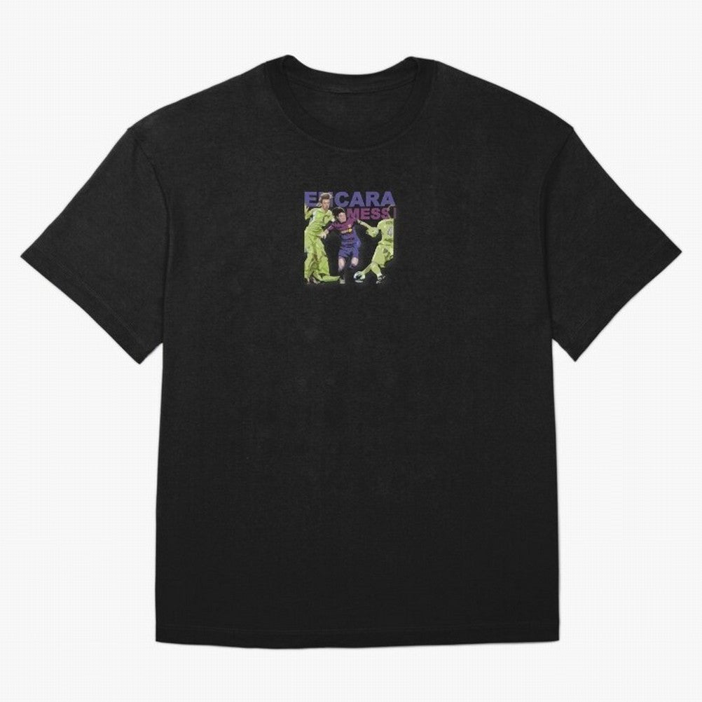 Barcelona 'Encara Messi' Design Oversized T-Shirt Make Your Look Match FIFA World Cup 2026 Group Stage Inspired by Mbappe and Neymar, Argentina and Brazil Energy, Soccer Culture, Superstar Moments, National Team Dreams and Competitive Fire; Made