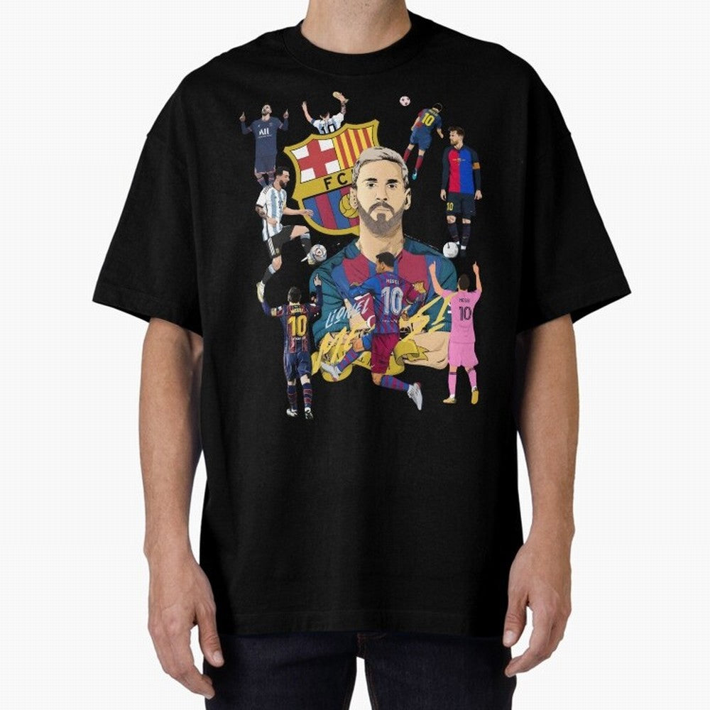 MiaMessi Premium Oversized T-Shirt Show Up for the Glory of Match Day Hype around FIFA World Cup 2026 Group Stage, Cristiano Ronaldo, Haaland and CR7, Netherlands, Football Passion, Legendary Performances, Festival Vibes and Supporter Community;