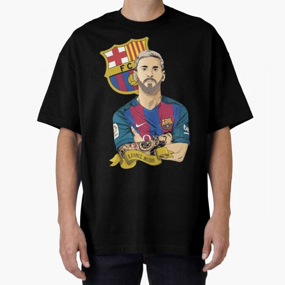 Lionel Messi (Barcelona) artwork Classic T-Shirt Celebrate Rivalries and Pride in the FIFA World Cup 2026 Journey through Mbappe Highlights, England Pride, Football Festival Excitement, Trophy Ambitions, Country Rivalries and Star Player Buzz;