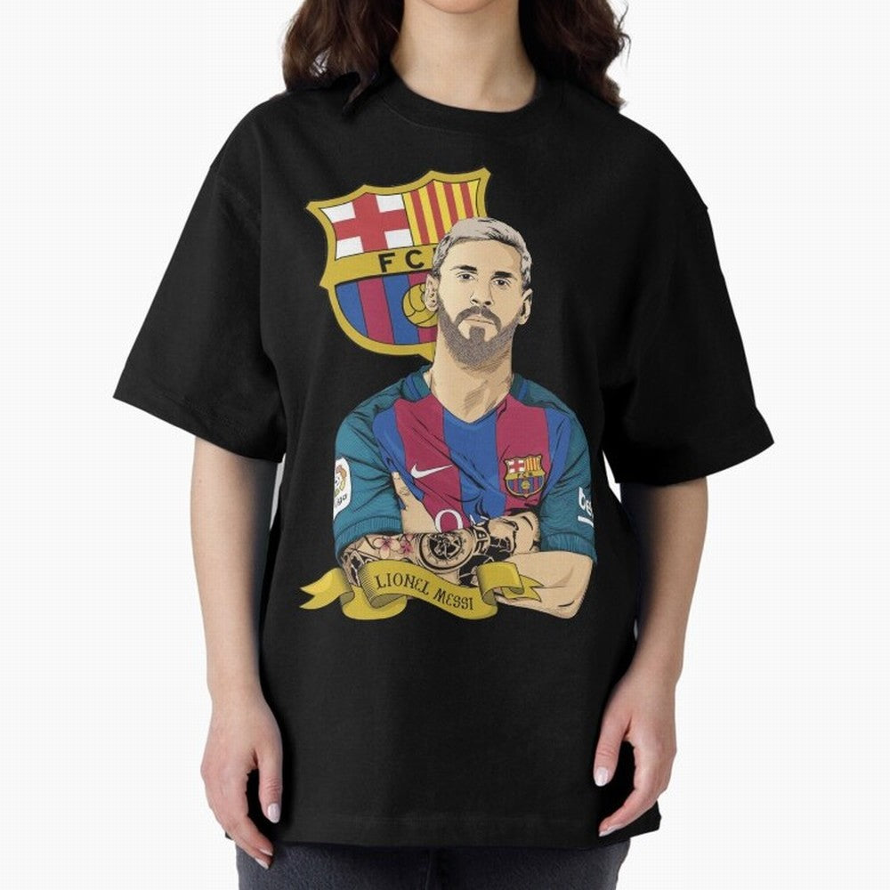 Lionel Messi (Barcelona) artwork Classic T-Shirt Celebrate Rivalries and Pride in the FIFA World Cup 2026 Journey through Mbappe Highlights, England Pride, Football Festival Excitement, Trophy Ambitions, Country Rivalries and Star Player Buzz;