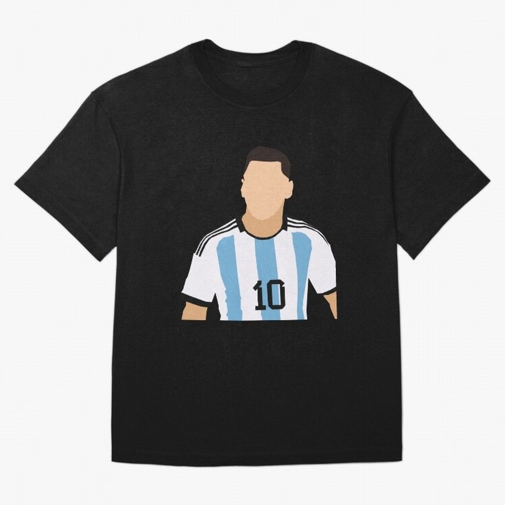 Lionel Messi Classic T-Shirt Show Up for the Glory of Match Day Hype around FIFA World Cup 2026, CR7 and Messi, Portugal, Spain and Germany, Vintage Soccer Flavor, Modern Football Stars, National Flags and Final Night Emotion; Made for Die Hard