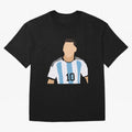 Lionel Messi Classic T-Shirt Show Up for the Glory of Match Day Hype around FIFA World Cup 2026, CR7 and Messi, Portugal, Spain and Germany, Vintage Soccer Flavor, Modern Football Stars, National Flags and Final Night Emotion; Made for Die Hard