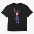 Lionel Messi Tribute To DM| Perfect Gift For you and friends Classic T-Shirt Celebrate Classic Football Spirit in FIFA World Cup 2026 Group Stage Spirit, Made for Argentina and Brazil, Haaland, Football Passion, Legendary Performances, Festival