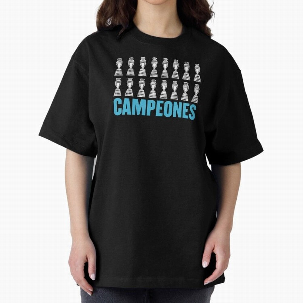 Campeones! Classic T-Shirt Celebrate Unforgettable Nights in the FIFA World Cup 2026 Group Stage Journey through Mbappe Highlights, Spain Pride, Vintage Soccer Flavor, Modern Football Stars, National Flags and Final Night Emotion; Perfect for