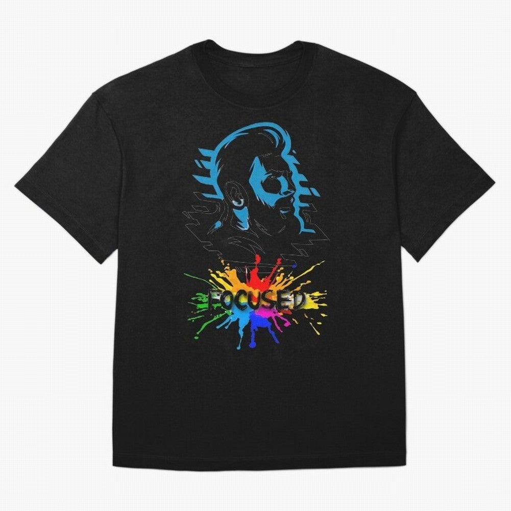 Lionel Messi Focused Classic T-Shirt Feel International Energy from Match Day Hype around FIFA World Cup 2026 USA Canada Mexico, CR7, Portugal, Spain and Germany, Game Day Rituals, Football Legends, Country Pride and the Road to the Final; Made for