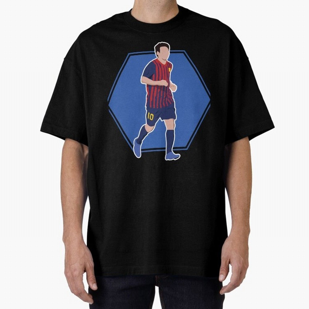 Messi Best Oversized T-Shirt Show Passion for the Stars of FIFA World Cup 2026 Group Stage Driven by Messi, Portugal, Spain and Germany Energy, Classic Soccer Heritage, Championship Pressure, Fan Loyalty and International Pride; Ideal for Football