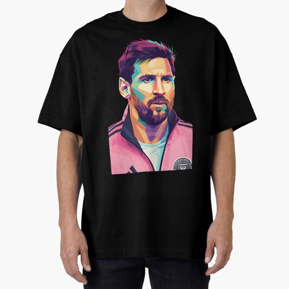 Messi wpap pop art Classic T-Shirt Celebrate Unforgettable Nights in Global Football Passion for FIFA World Cup 2026 Group Stage, Celebrating Mbappe, Argentina, Stadium Memories, Football Loyalty, International Chants and Championship Tradition;