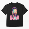 Messi wpap pop art Classic T-Shirt Celebrate Unforgettable Nights in Global Football Passion for FIFA World Cup 2026 Group Stage, Celebrating Mbappe, Argentina, Stadium Memories, Football Loyalty, International Chants and Championship Tradition;