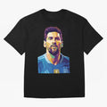Messi wpap pop art Classic T-Shirt Feel the Heartbeat of Match Day Hype around FIFA World Cup 2026, Messi, Neymar and Mbappe, Netherlands, Stadium Memories, Football Loyalty, International Chants and Championship Tradition; Ideal for Passionate