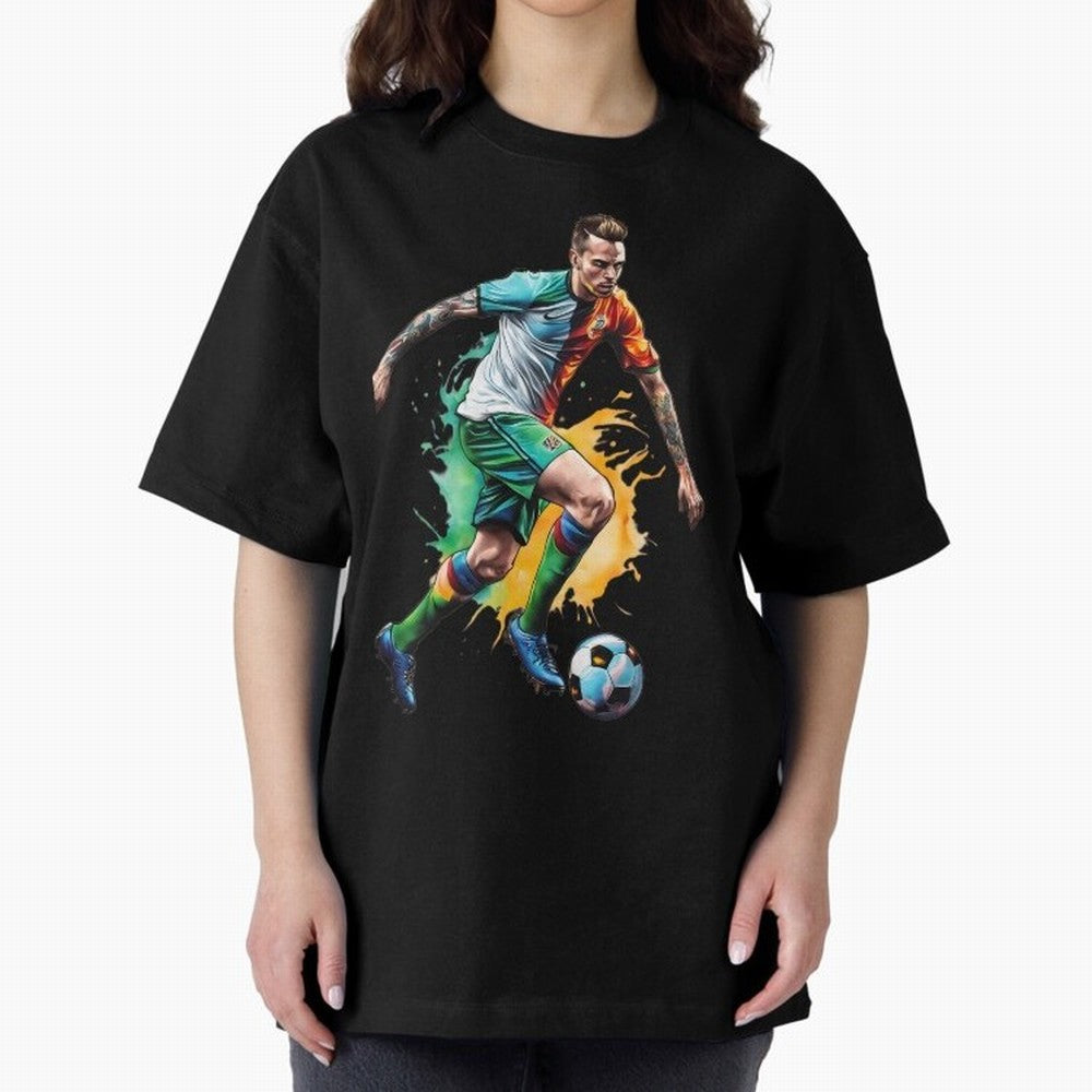 Football Soccer Art Classic T-Shirt Join Supporters Worldwide for Global Football Passion for FIFA World Cup 2026 USA Canada Mexico, Driven by Haaland and Mbappe, England and Germany, Stadium Chants, National Pride, Trophy Dreams and Unforgettable