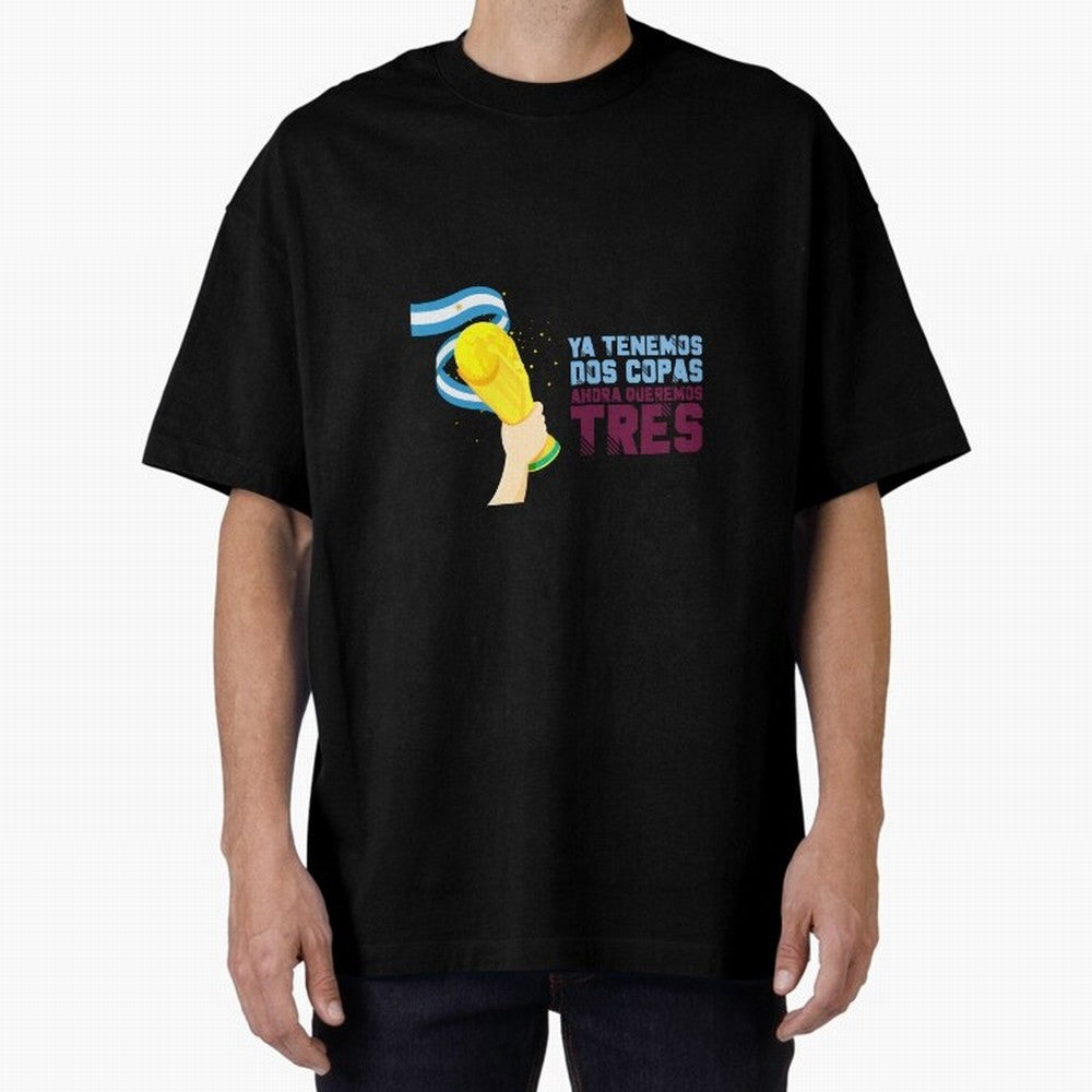 Argentina - World Cup Qatar 2022 - Lionel Classic T-Shirt Bring Match Day Hype around FIFA World Cup 2026, Cristiano Ronaldo, Haaland and CR7, Argentina and Brazil, Championship Spirit, Famous Goals, Roaring Crowds and International Football Unity;