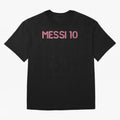Messi Inter Miami Oversized T-Shirt Cheer for Global Football Passion for FIFA World Cup 2026, Connected to Mbappe and Neymar, Brazil, Portugal and Argentina, Vintage Soccer Flavor, Modern Football Stars, National Flags and Final Night Emotion;