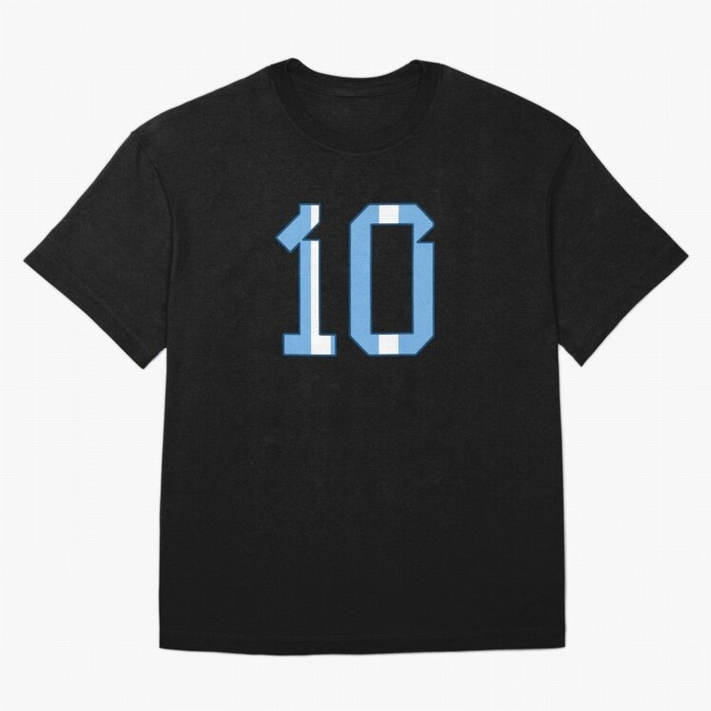 10 - Lionel Messi - Argentina Colours Classic T-Shirt Make Your Look Match the FIFA World Cup 2026 Journey through CR7 Highlights, Brazil Pride, Champion Mindset, Group Stage Buzz, Knockout Tension and Passionate Fan Culture; Ideal for Fans Who