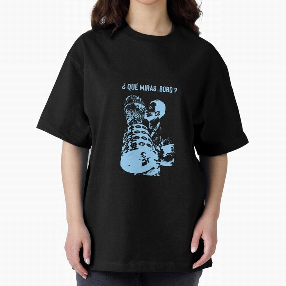 ?Que miras bobo? Oversized T-Shirt Bring Match Day Fire to FIFA World Cup 2026 for Fans of Neymar and Netherlands, Bringing Game Day Rituals, Football Legends, Country Pride and the Road to the Final; Ideal for Fans Who Follow Messi, Cristiano