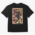 Retro 70's Japanese Messi Oversized T-Shirt Bring International Match Energy to FIFA World Cup 2026 USA Canada Mexico Spirit, Featuring Argentina, Messi, Champion Mindset, Group Stage Buzz, Knockout Tension and Passionate Fan Culture; Ideal for