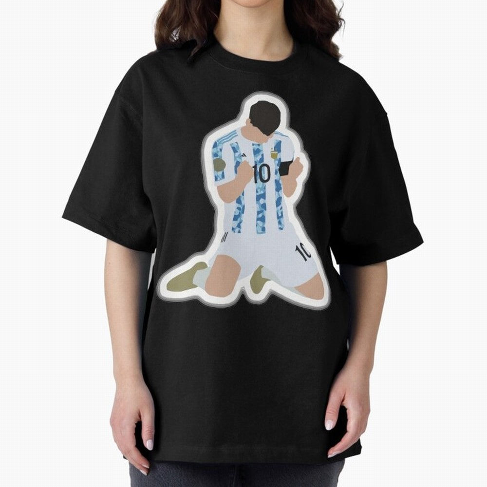 Messi Pop Art Portrait Classic T-Shirt Wear the Spirit of Global Football Passion for FIFA World Cup 2026, Made for Neymar, Portugal, Worldwide Fan Energy, Dramatic Goals, Stadium Lights and Championship Celebrations; Built for Supporters Chasing